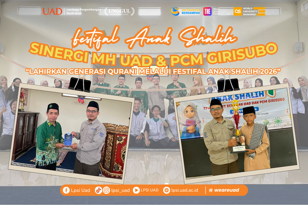 SINERGI MH UAD & PCM GIRISUBO LAHIRKAN GENERASI QURANI MELALUI FESTIVAL ANAK SHALIH 2026